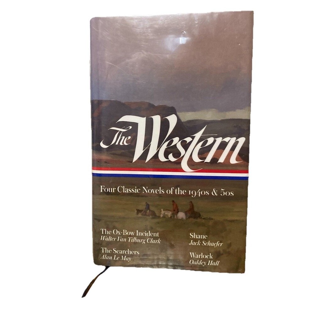 The Western by Ron Hansen, ed. (HC 2020) Library of America Ex-Lib. - ACCEPTABLE
